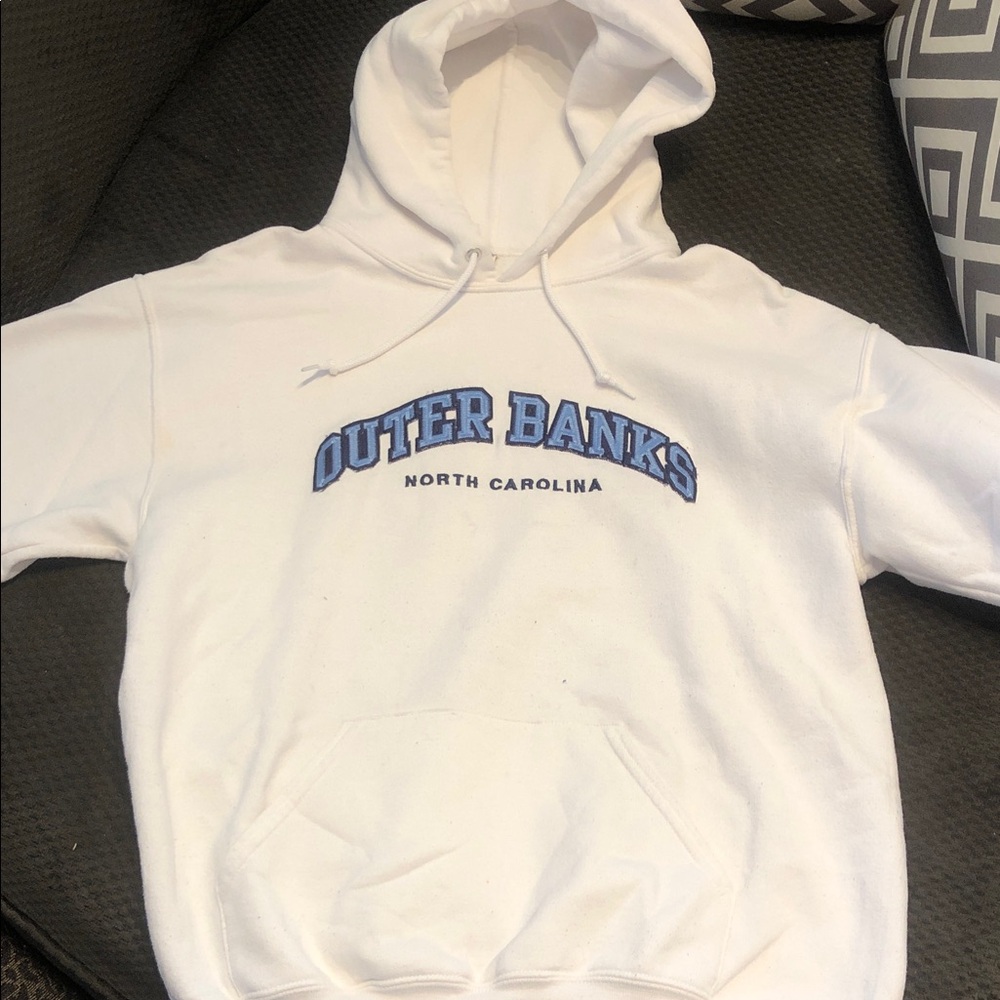 Boathouse North Carolina White Hoodie Sweatshirt